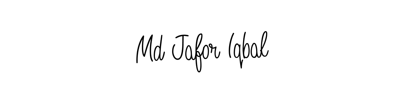 Md Jafor Iqbal stylish signature style. Best Handwritten Sign (Angelique-Rose-font-FFP) for my name. Handwritten Signature Collection Ideas for my name Md Jafor Iqbal. Md Jafor Iqbal signature style 5 images and pictures png