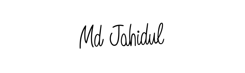 Md Jahidul stylish signature style. Best Handwritten Sign (Angelique-Rose-font-FFP) for my name. Handwritten Signature Collection Ideas for my name Md Jahidul. Md Jahidul signature style 5 images and pictures png