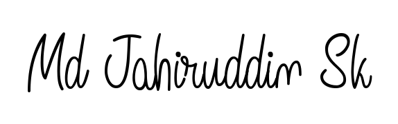 Achieve flawless digital penmanship with Md Jahiruddin Sk name in Angelique-Rose-font-FFP font. The perfect tool for creating online signatures. Md Jahiruddin Sk signature style 5 images and pictures png
