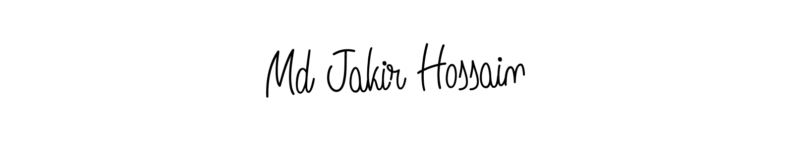 You can use this online signature creator to create a handwritten signature for the name Md Jakir Hossain. This is the best online autograph maker. Md Jakir Hossain signature style 5 images and pictures png