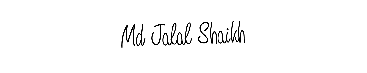 if you are searching for the best signature style for your name Md Jalal Shaikh. so please give up your signature search. here we have designed multiple signature styles  using Angelique-Rose-font-FFP. Md Jalal Shaikh signature style 5 images and pictures png