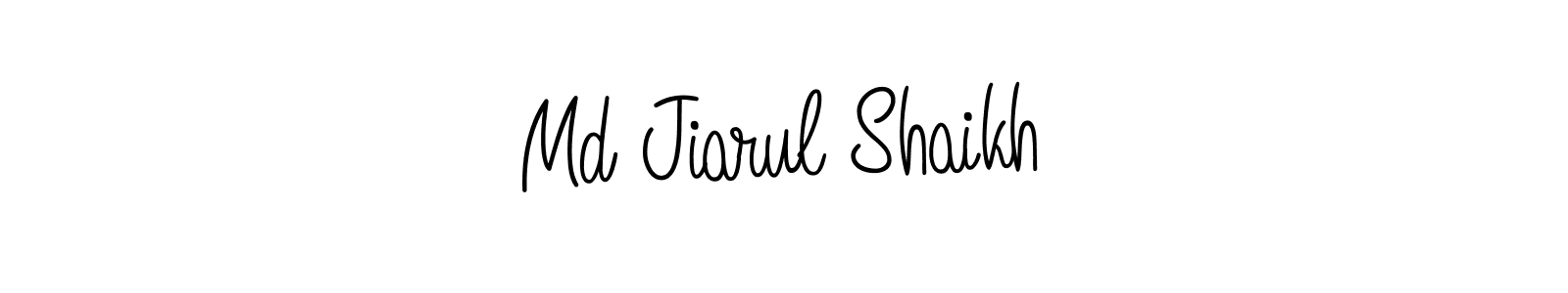 Also we have Md Jiarul Shaikh name is the best signature style. Create professional handwritten signature collection using Angelique-Rose-font-FFP autograph style. Md Jiarul Shaikh signature style 5 images and pictures png