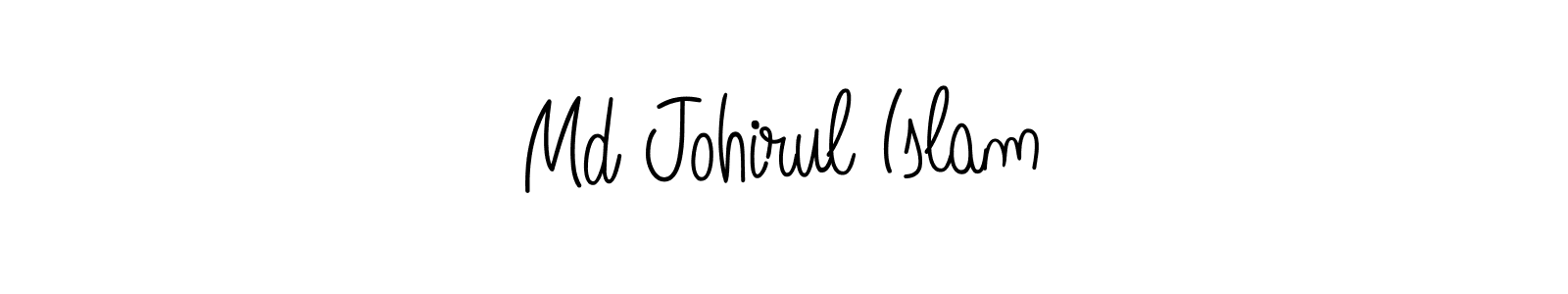 Check out images of Autograph of Md Johirul Islam name. Actor Md Johirul Islam Signature Style. Angelique-Rose-font-FFP is a professional sign style online. Md Johirul Islam signature style 5 images and pictures png
