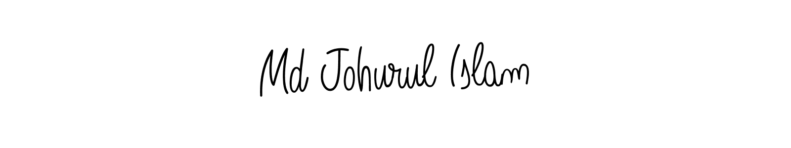 How to make Md Johurul Islam signature? Angelique-Rose-font-FFP is a professional autograph style. Create handwritten signature for Md Johurul Islam name. Md Johurul Islam signature style 5 images and pictures png