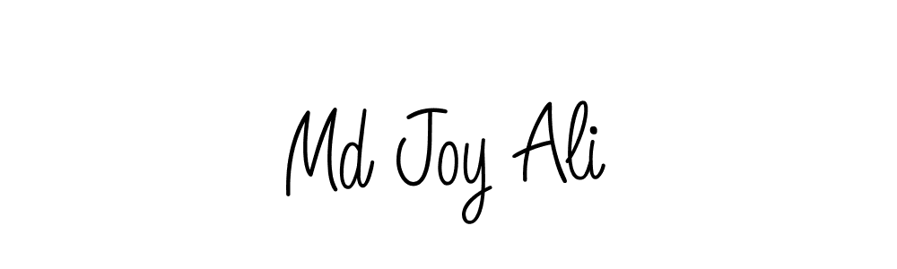 Make a short Md Joy Ali signature style. Manage your documents anywhere anytime using Angelique-Rose-font-FFP. Create and add eSignatures, submit forms, share and send files easily. Md Joy Ali signature style 5 images and pictures png