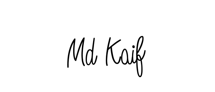 Make a beautiful signature design for name Md Kaif. Use this online signature maker to create a handwritten signature for free. Md Kaif signature style 5 images and pictures png