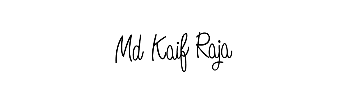 You should practise on your own different ways (Angelique-Rose-font-FFP) to write your name (Md Kaif Raja) in signature. don't let someone else do it for you. Md Kaif Raja signature style 5 images and pictures png