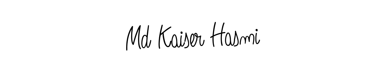 Use a signature maker to create a handwritten signature online. With this signature software, you can design (Angelique-Rose-font-FFP) your own signature for name Md Kaiser Hasmi. Md Kaiser Hasmi signature style 5 images and pictures png