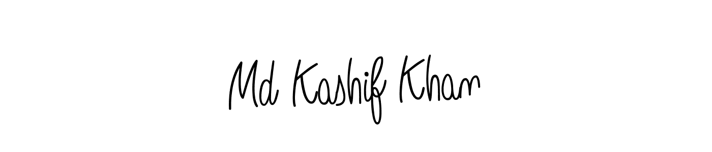 Md Kashif Khan stylish signature style. Best Handwritten Sign (Angelique-Rose-font-FFP) for my name. Handwritten Signature Collection Ideas for my name Md Kashif Khan. Md Kashif Khan signature style 5 images and pictures png
