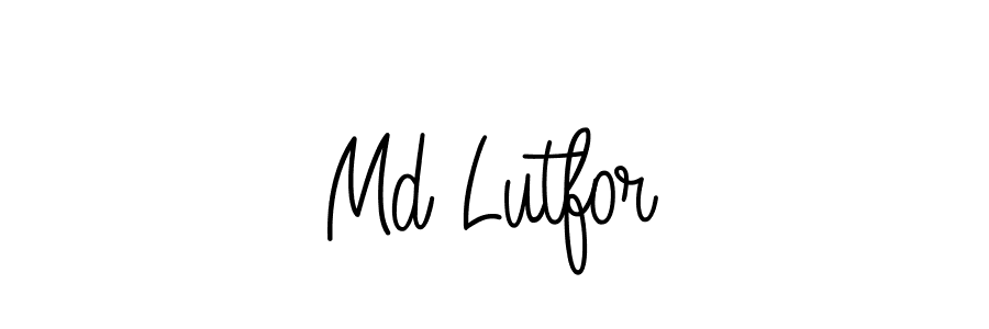 How to Draw Md Lutfor signature style? Angelique-Rose-font-FFP is a latest design signature styles for name Md Lutfor. Md Lutfor signature style 5 images and pictures png