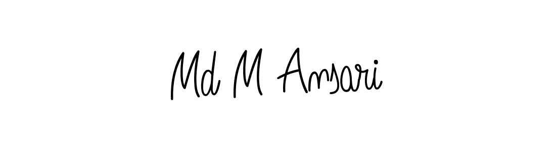 Once you've used our free online signature maker to create your best signature Angelique-Rose-font-FFP style, it's time to enjoy all of the benefits that Md M Ansari name signing documents. Md M Ansari signature style 5 images and pictures png