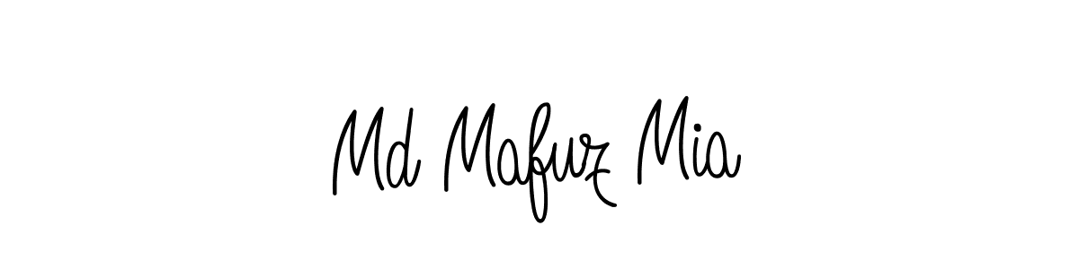 Md Mafuz Mia stylish signature style. Best Handwritten Sign (Angelique-Rose-font-FFP) for my name. Handwritten Signature Collection Ideas for my name Md Mafuz Mia. Md Mafuz Mia signature style 5 images and pictures png