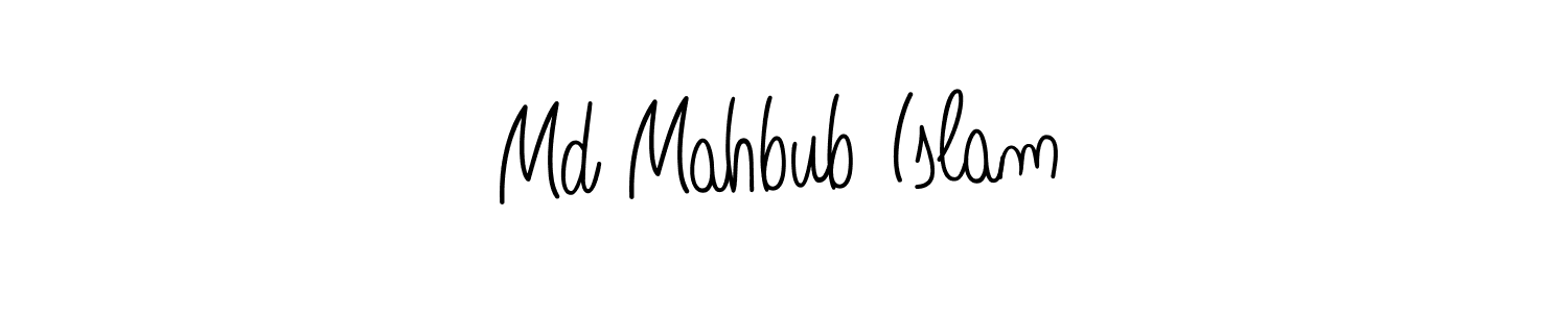 How to Draw Md Mahbub Islam signature style? Angelique-Rose-font-FFP is a latest design signature styles for name Md Mahbub Islam. Md Mahbub Islam signature style 5 images and pictures png