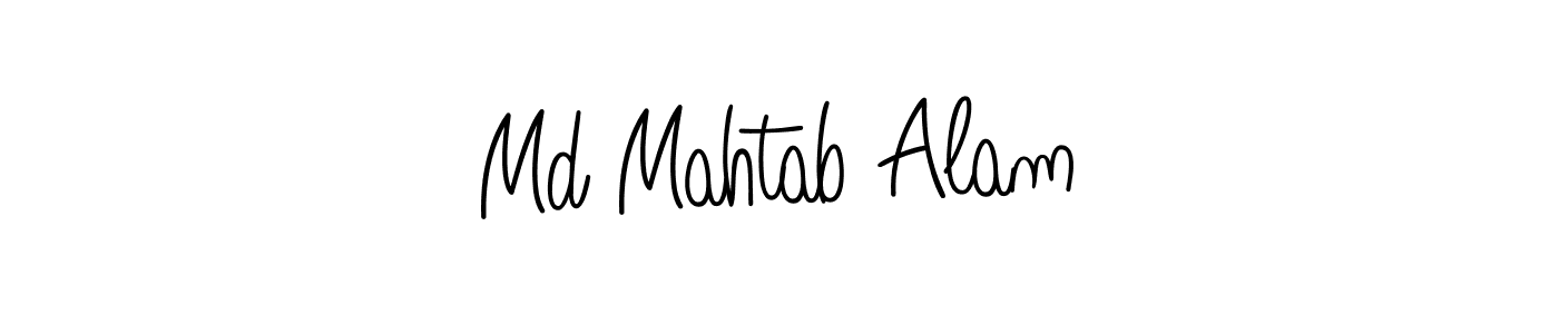 How to make Md Mahtab Alam signature? Angelique-Rose-font-FFP is a professional autograph style. Create handwritten signature for Md Mahtab Alam name. Md Mahtab Alam signature style 5 images and pictures png