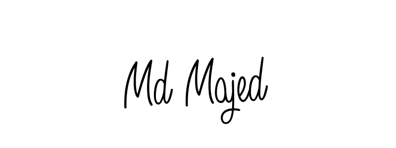 Similarly Angelique-Rose-font-FFP is the best handwritten signature design. Signature creator online .You can use it as an online autograph creator for name Md Majed. Md Majed signature style 5 images and pictures png