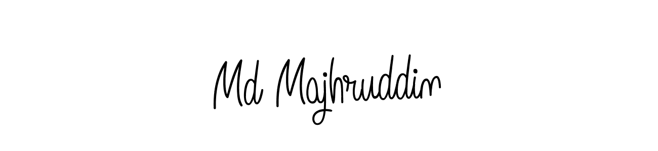 You should practise on your own different ways (Angelique-Rose-font-FFP) to write your name (Md Majhruddin) in signature. don't let someone else do it for you. Md Majhruddin signature style 5 images and pictures png