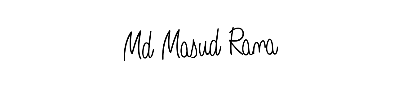 How to make Md Masud Rana signature? Angelique-Rose-font-FFP is a professional autograph style. Create handwritten signature for Md Masud Rana name. Md Masud Rana signature style 5 images and pictures png