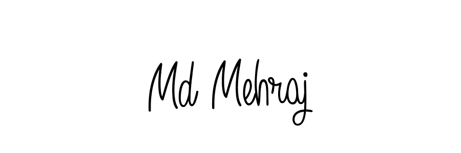 Create a beautiful signature design for name Md Mehraj. With this signature (Angelique-Rose-font-FFP) fonts, you can make a handwritten signature for free. Md Mehraj signature style 5 images and pictures png