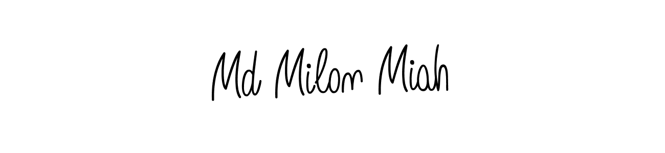 Here are the top 10 professional signature styles for the name Md Milon Miah. These are the best autograph styles you can use for your name. Md Milon Miah signature style 5 images and pictures png