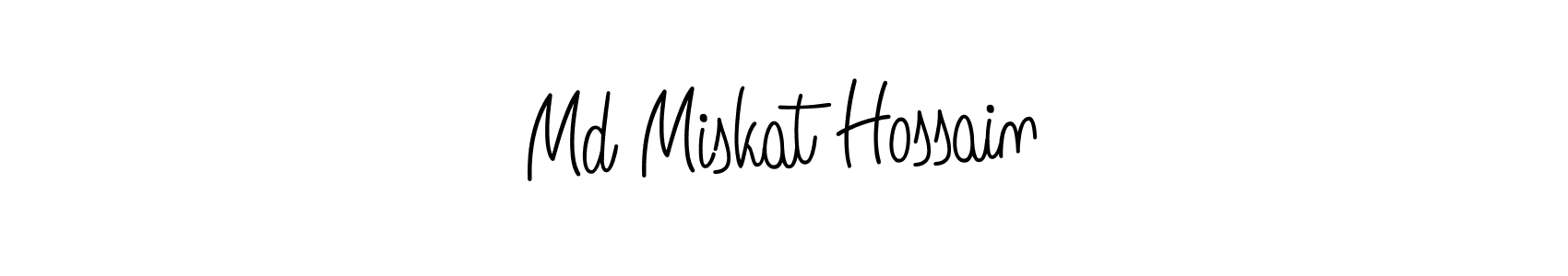 Also we have Md Miskat Hossain name is the best signature style. Create professional handwritten signature collection using Angelique-Rose-font-FFP autograph style. Md Miskat Hossain signature style 5 images and pictures png