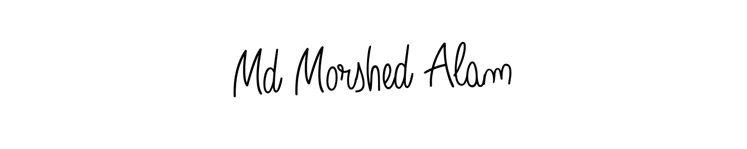 Make a beautiful signature design for name Md Morshed Alam. Use this online signature maker to create a handwritten signature for free. Md Morshed Alam signature style 5 images and pictures png