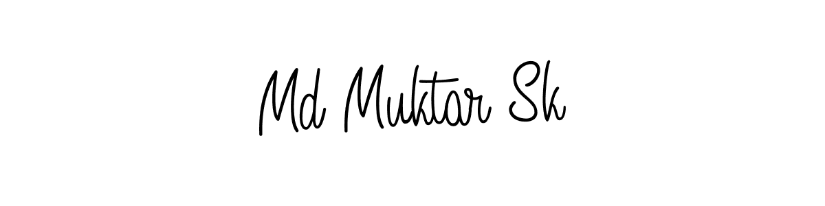 How to Draw Md Muktar Sk signature style? Angelique-Rose-font-FFP is a latest design signature styles for name Md Muktar Sk. Md Muktar Sk signature style 5 images and pictures png