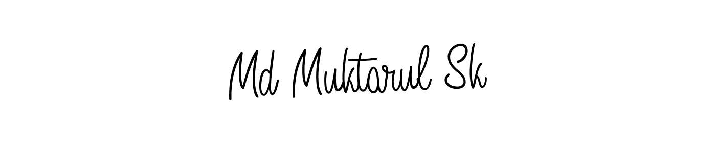 How to Draw Md Muktarul Sk signature style? Angelique-Rose-font-FFP is a latest design signature styles for name Md Muktarul Sk. Md Muktarul Sk signature style 5 images and pictures png