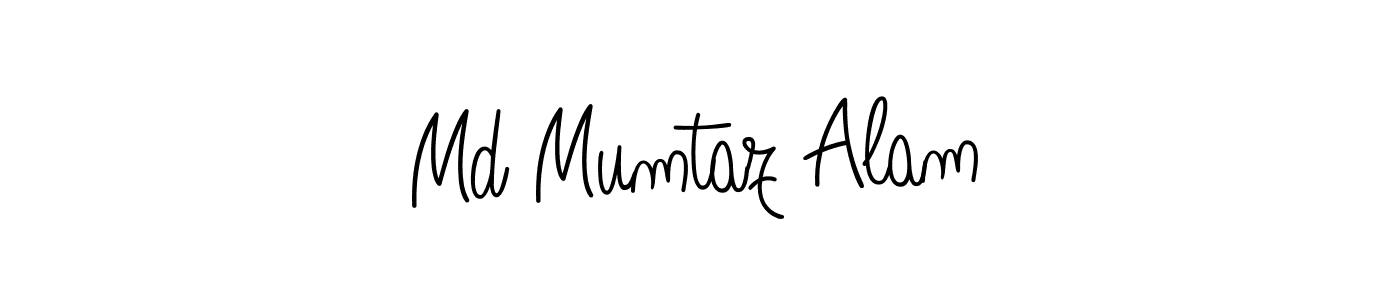 Md Mumtaz Alam stylish signature style. Best Handwritten Sign (Angelique-Rose-font-FFP) for my name. Handwritten Signature Collection Ideas for my name Md Mumtaz Alam. Md Mumtaz Alam signature style 5 images and pictures png