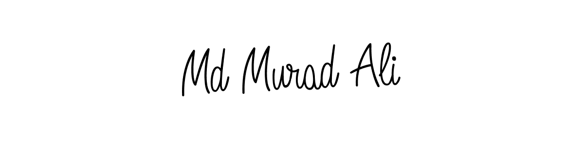 Design your own signature with our free online signature maker. With this signature software, you can create a handwritten (Angelique-Rose-font-FFP) signature for name Md Murad Ali. Md Murad Ali signature style 5 images and pictures png