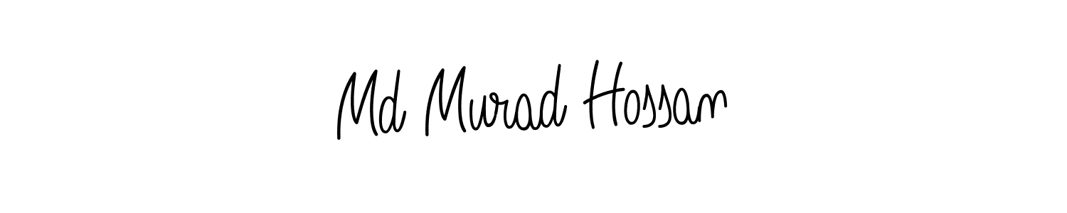 How to make Md Murad Hossan signature? Angelique-Rose-font-FFP is a professional autograph style. Create handwritten signature for Md Murad Hossan name. Md Murad Hossan signature style 5 images and pictures png