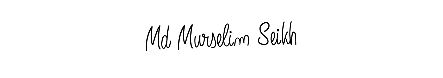 Check out images of Autograph of Md Murselim Seikh name. Actor Md Murselim Seikh Signature Style. Angelique-Rose-font-FFP is a professional sign style online. Md Murselim Seikh signature style 5 images and pictures png
