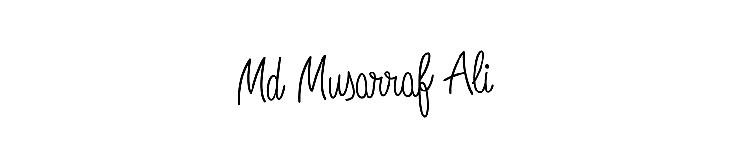 Make a beautiful signature design for name Md Musarraf Ali. Use this online signature maker to create a handwritten signature for free. Md Musarraf Ali signature style 5 images and pictures png