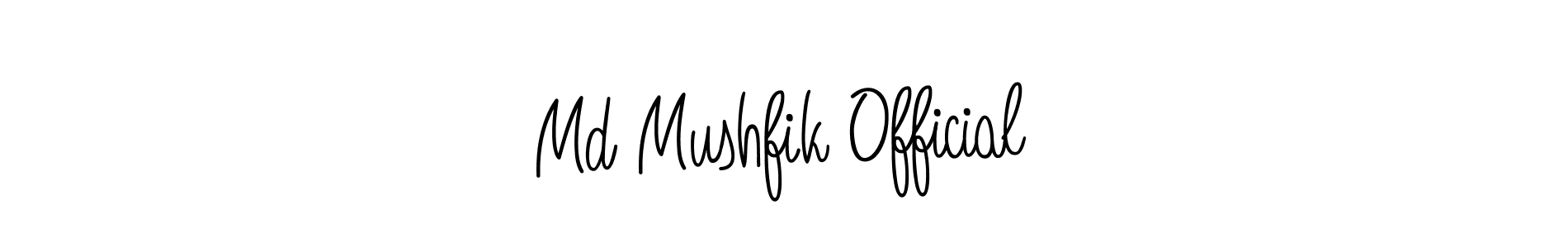 Here are the top 10 professional signature styles for the name Md Mushfik Official. These are the best autograph styles you can use for your name. Md Mushfik Official signature style 5 images and pictures png