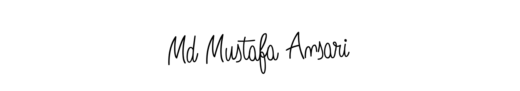 if you are searching for the best signature style for your name Md Mustafa Ansari. so please give up your signature search. here we have designed multiple signature styles  using Angelique-Rose-font-FFP. Md Mustafa Ansari signature style 5 images and pictures png