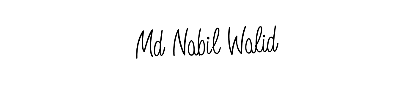 Once you've used our free online signature maker to create your best signature Angelique-Rose-font-FFP style, it's time to enjoy all of the benefits that Md Nabil Walid name signing documents. Md Nabil Walid signature style 5 images and pictures png