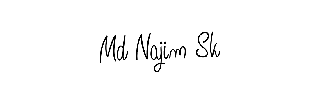 Here are the top 10 professional signature styles for the name Md Najim Sk. These are the best autograph styles you can use for your name. Md Najim Sk signature style 5 images and pictures png