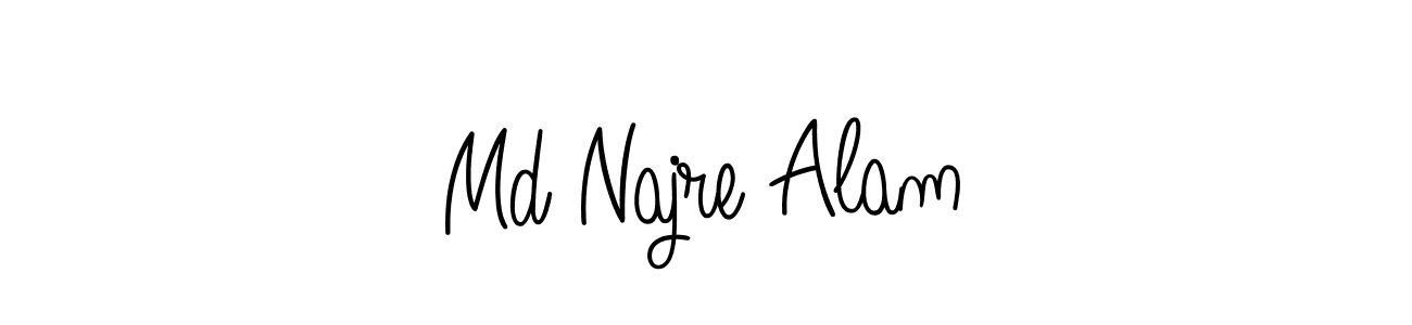 It looks lik you need a new signature style for name Md Najre Alam. Design unique handwritten (Angelique-Rose-font-FFP) signature with our free signature maker in just a few clicks. Md Najre Alam signature style 5 images and pictures png