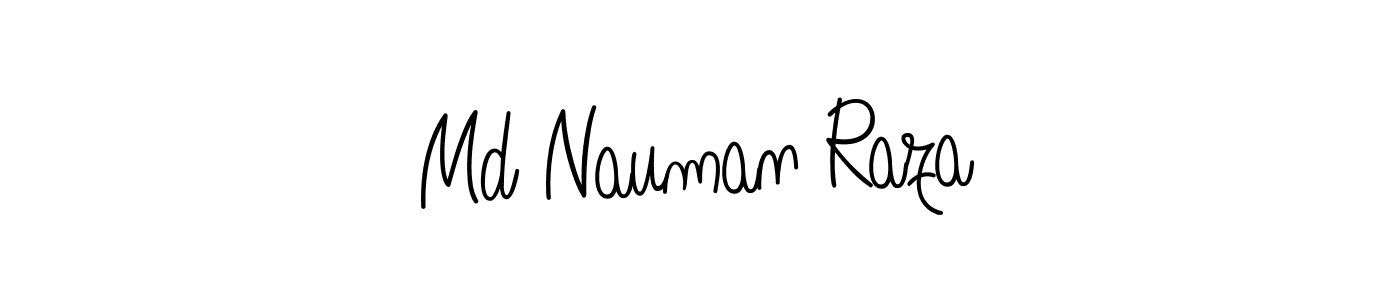 Angelique-Rose-font-FFP is a professional signature style that is perfect for those who want to add a touch of class to their signature. It is also a great choice for those who want to make their signature more unique. Get Md Nauman Raza name to fancy signature for free. Md Nauman Raza signature style 5 images and pictures png