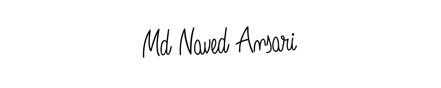 Make a beautiful signature design for name Md Naved Ansari. Use this online signature maker to create a handwritten signature for free. Md Naved Ansari signature style 5 images and pictures png
