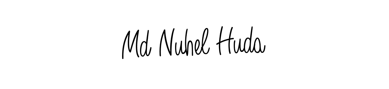 How to make Md Nuhel Huda signature? Angelique-Rose-font-FFP is a professional autograph style. Create handwritten signature for Md Nuhel Huda name. Md Nuhel Huda signature style 5 images and pictures png