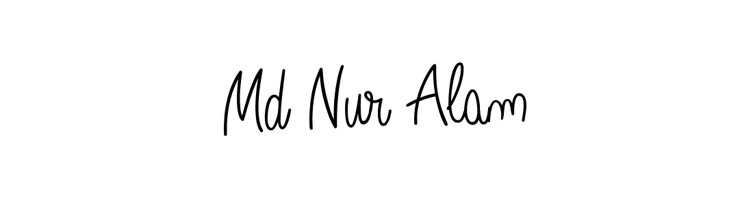 Also we have Md Nur Alam name is the best signature style. Create professional handwritten signature collection using Angelique-Rose-font-FFP autograph style. Md Nur Alam signature style 5 images and pictures png