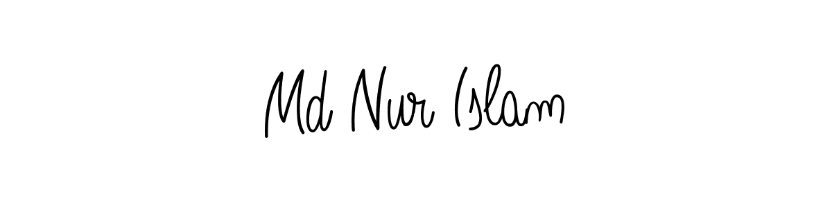 Also we have Md Nur Islam name is the best signature style. Create professional handwritten signature collection using Angelique-Rose-font-FFP autograph style. Md Nur Islam signature style 5 images and pictures png