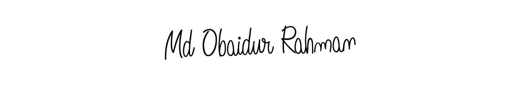 Md Obaidur Rahman stylish signature style. Best Handwritten Sign (Angelique-Rose-font-FFP) for my name. Handwritten Signature Collection Ideas for my name Md Obaidur Rahman. Md Obaidur Rahman signature style 5 images and pictures png