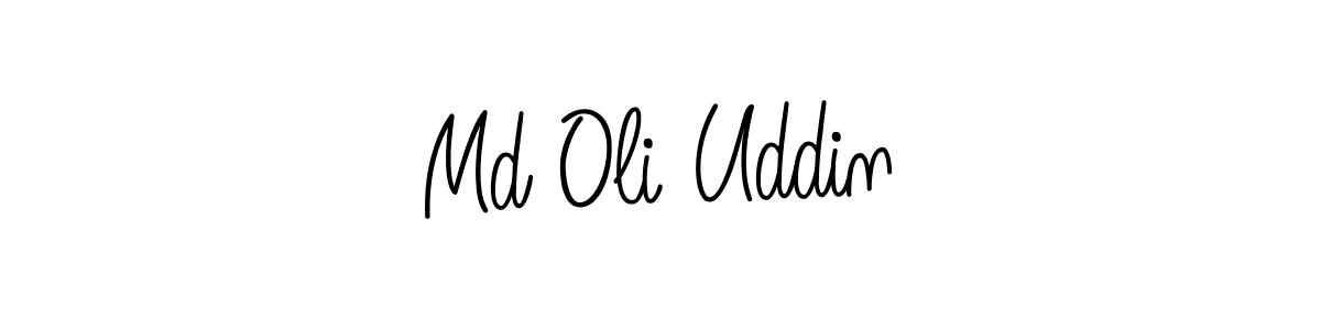 How to Draw Md Oli Uddin signature style? Angelique-Rose-font-FFP is a latest design signature styles for name Md Oli Uddin. Md Oli Uddin signature style 5 images and pictures png