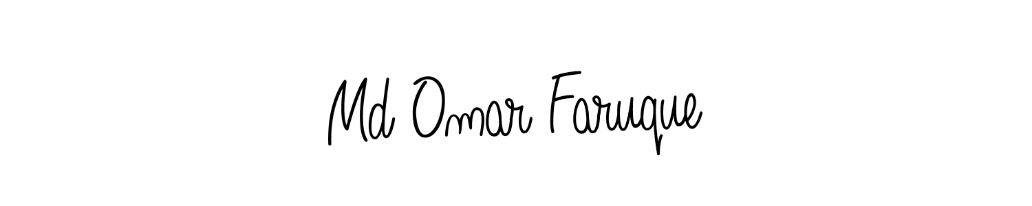 Check out images of Autograph of Md Omar Faruque name. Actor Md Omar Faruque Signature Style. Angelique-Rose-font-FFP is a professional sign style online. Md Omar Faruque signature style 5 images and pictures png