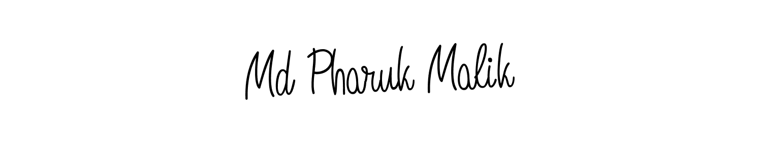 Once you've used our free online signature maker to create your best signature Angelique-Rose-font-FFP style, it's time to enjoy all of the benefits that Md Pharuk Malik name signing documents. Md Pharuk Malik signature style 5 images and pictures png