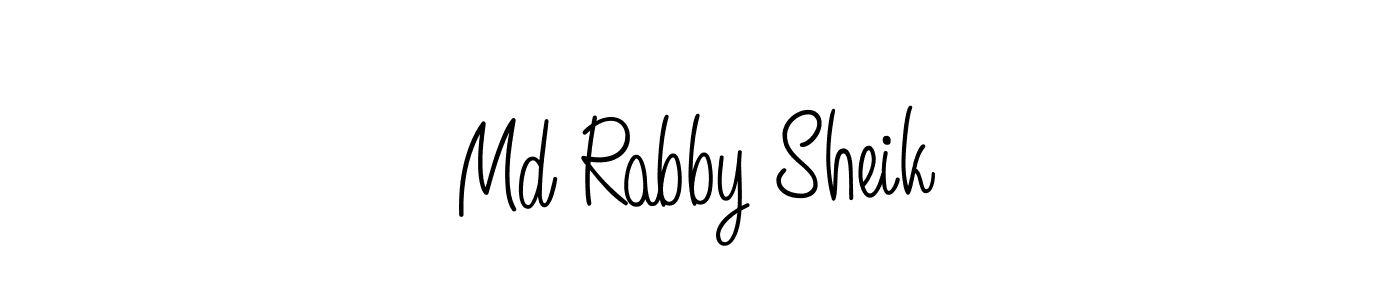 Here are the top 10 professional signature styles for the name Md Rabby Sheik. These are the best autograph styles you can use for your name. Md Rabby Sheik signature style 5 images and pictures png