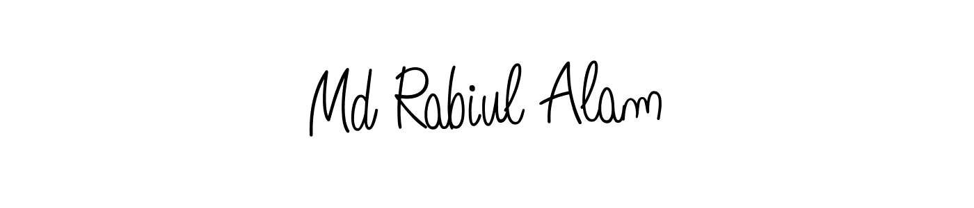 Also we have Md Rabiul Alam name is the best signature style. Create professional handwritten signature collection using Angelique-Rose-font-FFP autograph style. Md Rabiul Alam signature style 5 images and pictures png