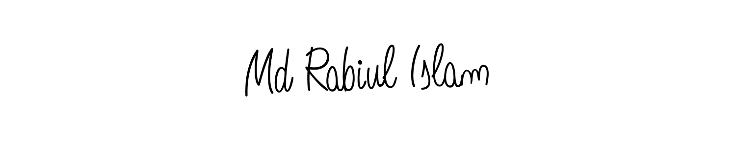if you are searching for the best signature style for your name Md Rabiul Islam. so please give up your signature search. here we have designed multiple signature styles  using Angelique-Rose-font-FFP. Md Rabiul Islam signature style 5 images and pictures png