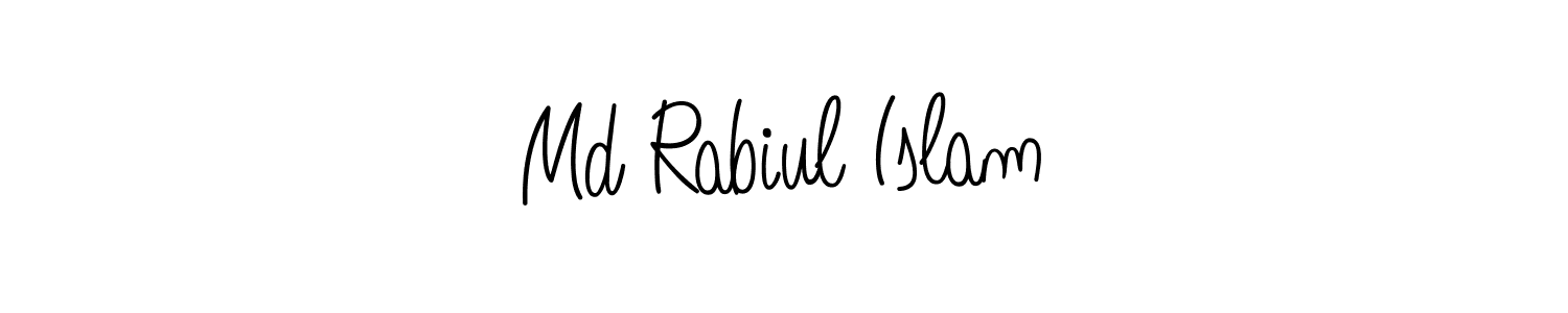 How to Draw Md Rabiul Islam signature style? Angelique-Rose-font-FFP is a latest design signature styles for name Md Rabiul Islam. Md Rabiul Islam signature style 5 images and pictures png